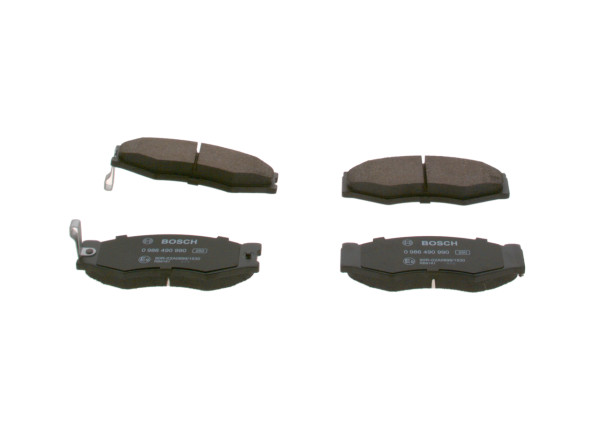 Brake Pad Set, disc brake - 0986490990 BOSCH - 586116485, AY040NS012, DA06M31E86